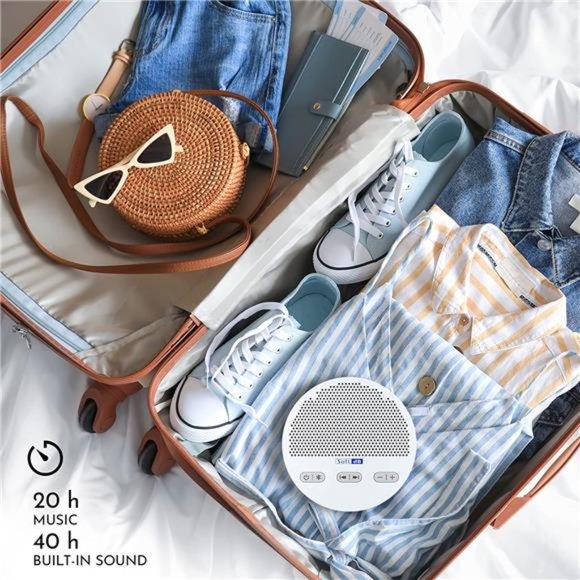 White Noise Machine & Wireless Bluetooth Speaker - Portable White Noise Machine - Picture 7 of 7